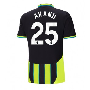 Manchester City Manuel Akanji #25 Gostujuci Dres 2024-25 Kratak Rukavima